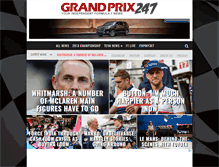 Tablet Screenshot of grandprix247.com